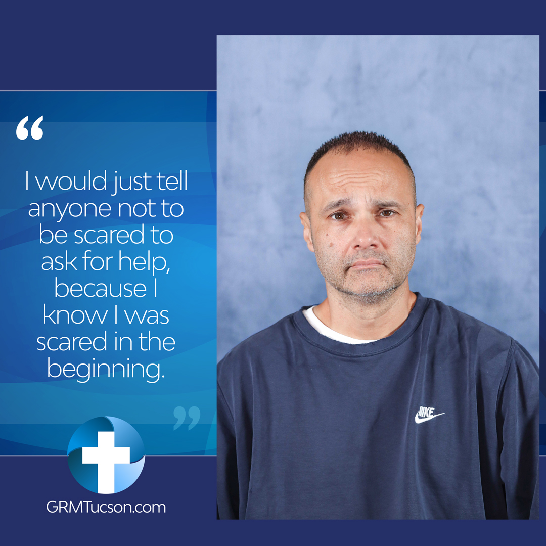 Marco shares his journey of hope and finding peace at Gospel Rescue Mission